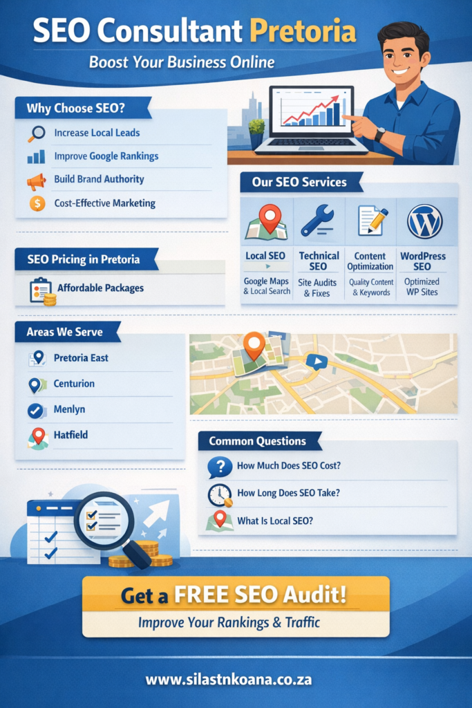 Marketing Consultant Pretoria SEO